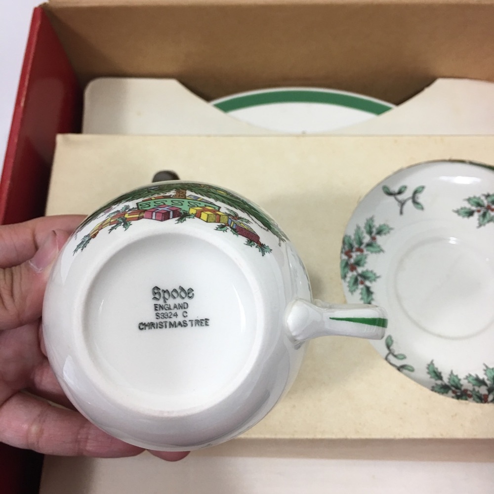 Spode England Christmas Tree 3pcs set New - Picture 4 of 6